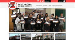 Desktop Screenshot of eastonsd.org