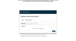 Desktop Screenshot of powerschool.eastonsd.org